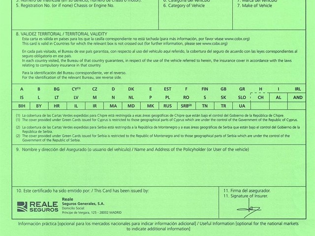 ¿Qué es la carta verde?